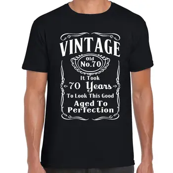 2020 metų Hip-Hop ' o Paprastas Sujungimas Trišakis Viršūnės T-shirt, Derliaus 70 Gimtadienio Marškinėliai - Juokinga,Dovana, 70 Metų amžiaus, Retirment