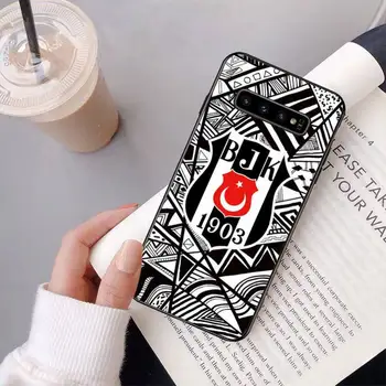 YNDFCNB Turkijos Besiktas BJK Telefono dėklas Samsung Galaxy S6 S6edge Plius S7 S7edge S8 S9 S10 S20 Plius