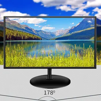 22W Kompiuterio Monitorius 19 colių 1080P HD LCD Ekranas, TV Darbalaukio Stebėti Žaidimo Ekrano Kompiuterio Plokščias Ekranas Desktop