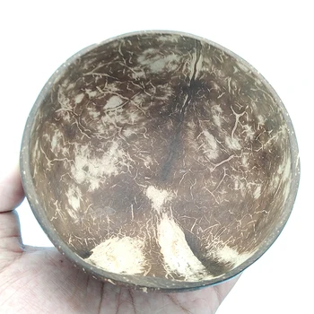 Natūralus kokoso dubenį nauja kokoso dubuo nustatyti dubenėlį, šakutę, šaukštą nustatyti importuojamų iš Vietnamo tinka valgyti salotos fruitnoodles