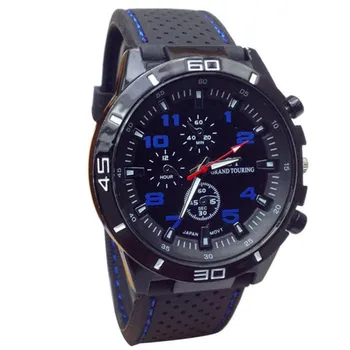 Vyrai Kariniai Laikrodžiai Silikono Sporto Watch Laikrodis Mados Valandas Atsitiktinis Verslo Laikrodžius