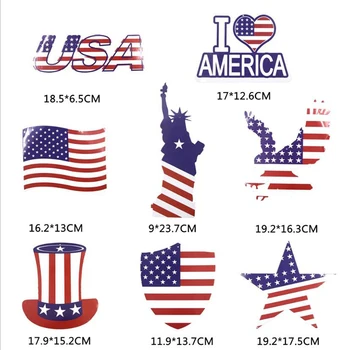 Amerikos Nepriklausomybės Diena PVC Lubų Kabo Sukama Pakabukas Dekoracija Šalis JAV liepos 4 Ornamentu Kambario Dekoro Tiekimo Garliava