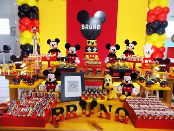 Disney Mickey mouse vaikas naudai 1st birthday party 