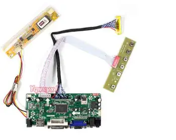 Yqwsyxl Kontrolės Valdyba Stebėti Rinkinys N154I3-L01 N154I3-L04 HDMI + DVI + VGA LCD LED ekrano Valdiklio plokštės Tvarkyklės