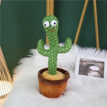 Šokių Kaktusas Žaislas Elektroninių Purtyti Šokių Žaislas Su Dong Pliušinis Mielas Šokių Kaktusas Ikimokyklinio Ugdymo Žaislas
