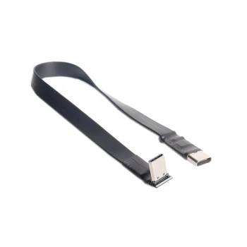 Naujas USB 3.1 USB-C USB-C, Vyrų/Moterų Plokščio Kabelio Gen2 Aukštyn/Žemyn Kampu USB3.1 C Tipo 90 Laipsnių Adapteris, USB Duomenų Kabelio Jungtis