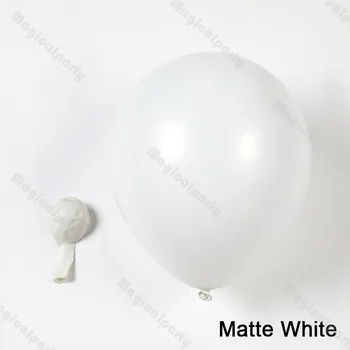 161pcs Dvigubai Grietinėlės, Persikų Dulkių Žalia Balionų Girliandą Matte White 