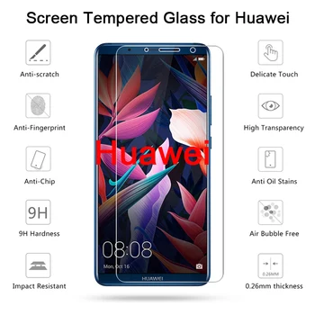 2vnt 9H Sunku Toughed Grūdintas Stiklas Huawei Y9 Y7 Y6 Premjero 2018 HD Apsauginis Stiklas Ekrano apsaugos Huawei Y5 Premjero Y3