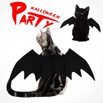 2021 Naujas Helovinas Pet Šikšnosparnių Sparnus, Šunų Kačių Pet Mielas Cosplay Costmes Drabužių Helovinas Šalis Dekoro Priedai