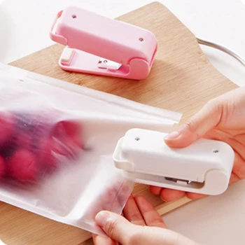 Nešiojamų Sandarinimo Mašina Maisto Produktų Laikymo Užkandis Plastiko Maišą Mini Šilumos Gruntas