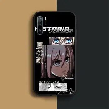 Japonijos Anime Ataka Titan Telefono dėklas Funda Už 